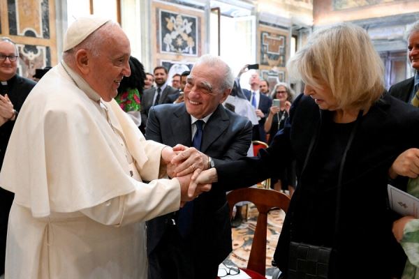Мартин Скорсезе встретился с папой Римским после анонса фильма про Христа 