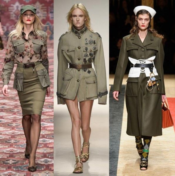 Стиль милитари в модной одежде: актуальные тренды и образы 2023-2024