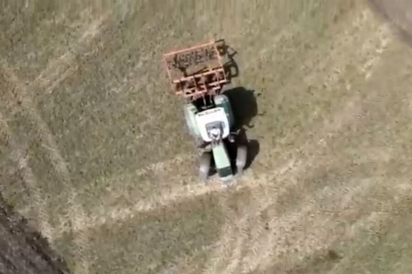 Написавший трактором «Я русский» на поле фермер готов заплатить штраф за дрон 